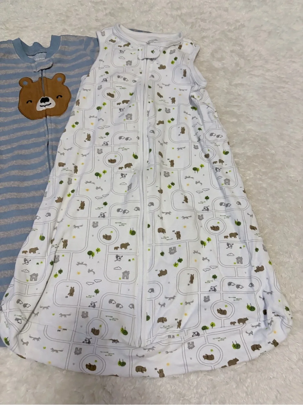 Carter's Sleep Sack / Wearable Blanket 3-Pack size 3-6 months